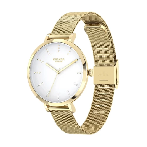 Zegarek Cicada Milan Oro Aurevento G34G06.W2 (G34G06W2)