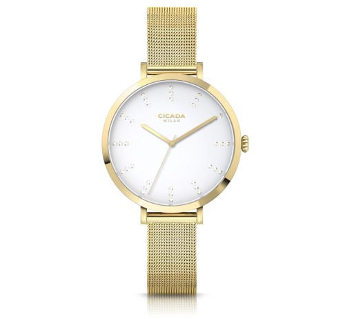 Zegarek Cicada Milan Oro Aurevento G34G06.W2 (G34G06W2)
