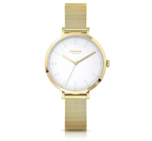 Zegarek Cicada Milan Oro Aurevento G34G06.W2 (G34G06W2)