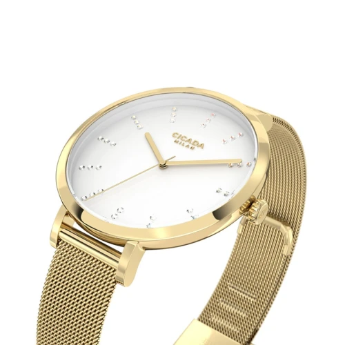 Zegarek Cicada Milan Oro Aurevento G34G06.W2 (G34G06W2)