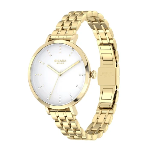 Zegarek Cicada Milan Oro Diamantina G34G1B.W2 (G34G1BW2)