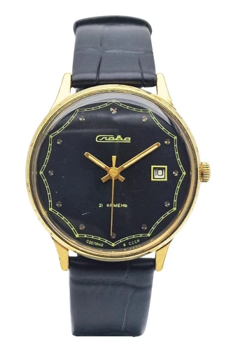 Zegarek Slava unikatowy czarny vintage