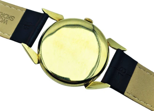 Złoty 14K Tissot Antimagnetique Cal. 27B-21 z 1950r. - perfekcyjny!
