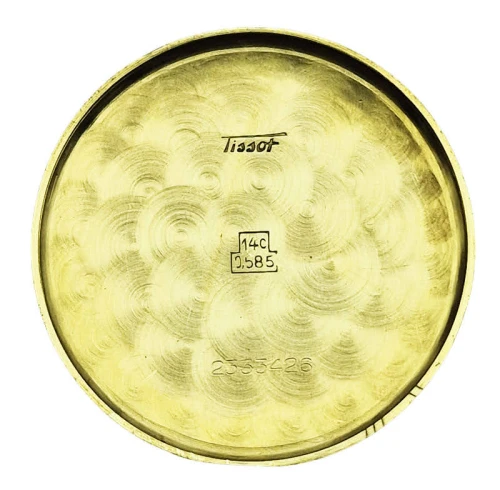 Złoty 14K Tissot Antimagnetique Cal. 27B-21 z 1950r. - perfekcyjny!