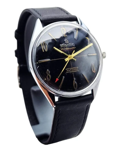 Atlantic Worldmaster Original 17 Jewels lata 60. - Idealny!