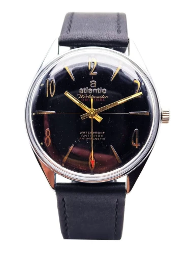 Atlantic Worldmaster Original 17 Jewels lata 60. - Idealny!