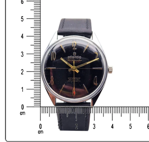 Atlantic Worldmaster Original 17 Jewels lata 60. - Idealny!