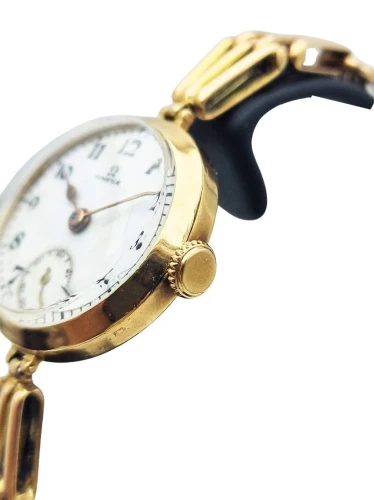 Luksusowa złota 14K (585) OMEGA z lat 20. - perfekcyjny stan!