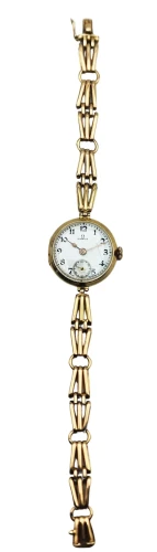 Luksusowa złota 14K (585) OMEGA z lat 20. - perfekcyjny stan!