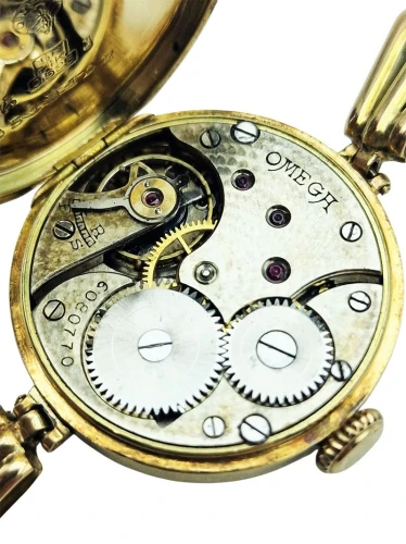 Luksusowa złota 14K (585) OMEGA z lat 20. - perfekcyjny stan!