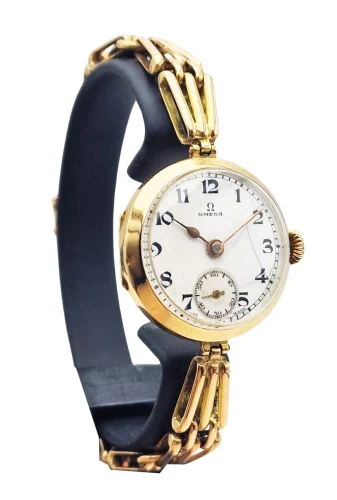Luksusowa złota 14K (585) OMEGA z lat 20. - perfekcyjny stan!