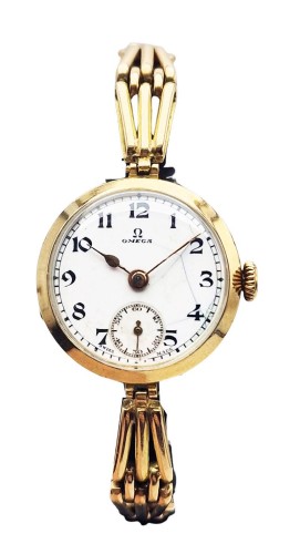 Luksusowa złota 14K OMEGA z lat 20. - perfekcyjny stan!