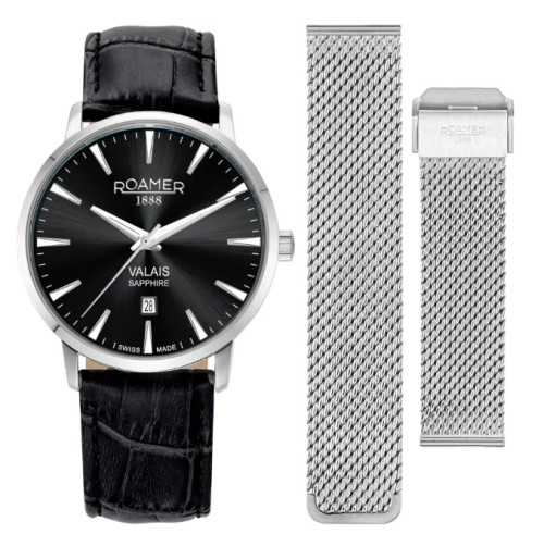 Zegarek Roamer Valais 988833.41.85.05 (988833418505) zestaw z bransoletą