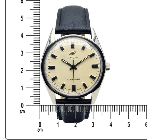 Unikatowy Enicar Star Jewels Cal. 160 lata 70. - idealny stan!