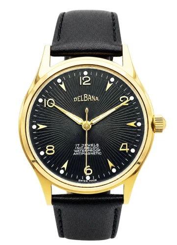Delbana 17 Jewels Incabloc - piękna renowacja!