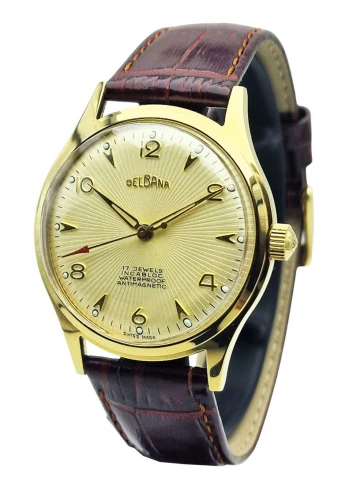 Delbana 17 Jewels Incabloc F465 - piękna renowacja!