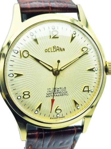 Delbana 17 Jewels Incabloc F465 - piękna renowacja!