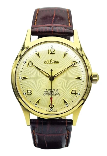 Delbana 17 Jewels Incabloc F465 - piękna renowacja!