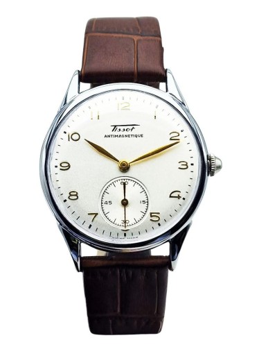 Tissot Antimagnetique Cal.27 z 1949r. - Profesjonalna renowacja!