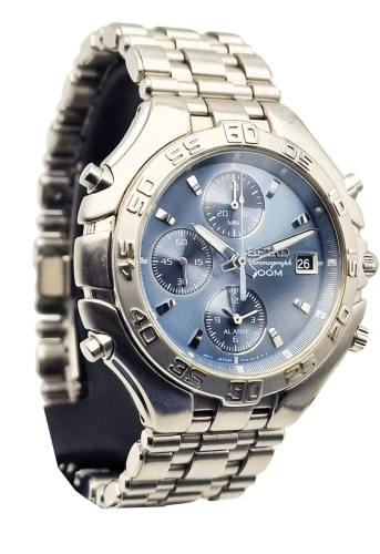 Piękny Seiko Chronograph 7T32 1991r. - idealny stan.