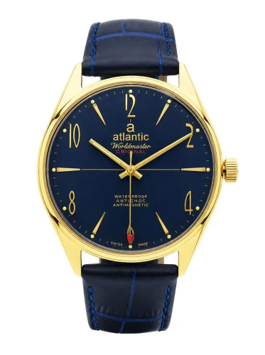 Piękny Atlantic Worldmaster Original 17 Jewels - doskonały stan!