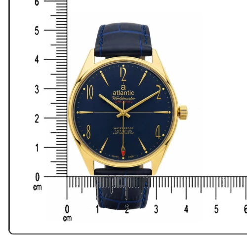 Piękny Atlantic Worldmaster Original 17 Jewels - doskonały stan!