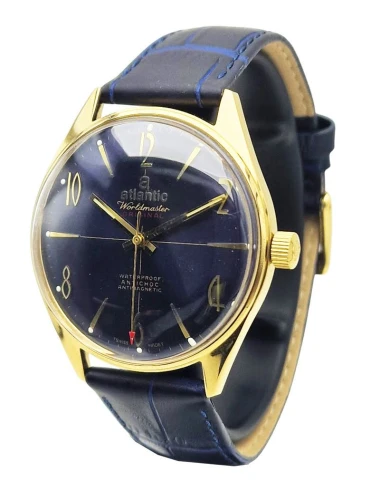 Piękny Atlantic Worldmaster Original 17 Jewels - doskonały stan!