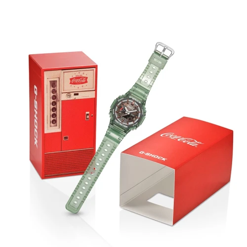 Zegarek Casio G-Shock Octagon Coca-Cola Edition GA-2100CC-3A (GA2100CC3A)