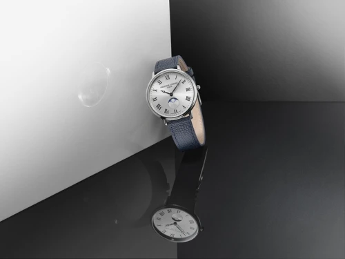 Zegarek Frederique Constant Classics Quartz Moonphase FC-206RS3S6 (FC206RS3S6)