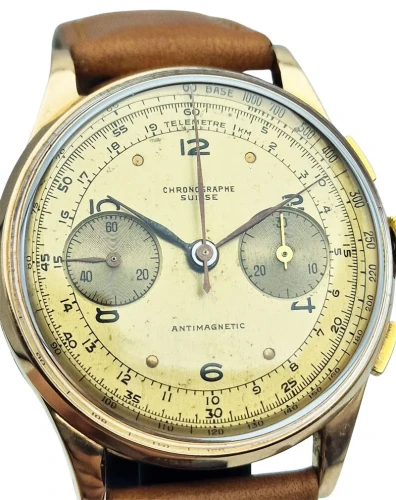 Unikatowy Chronographe Suisse Landeron 51 - doskonały stan!