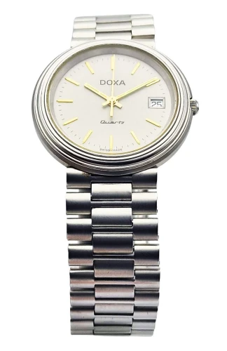 Piękna DOXA Quartz S-1951 / 3106 - idealny stan!