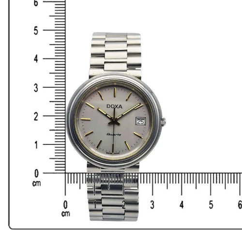 Piękna DOXA Quartz S-1951 / 3106 - idealny stan!