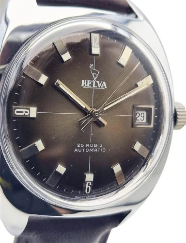 Helva Automatic 25 Rubis lata 70. - profesjonalna renowacja!