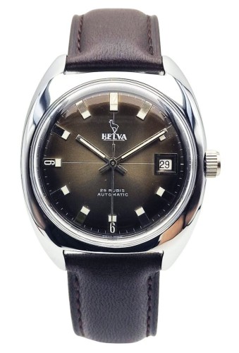 Helva Automatic 25 Rubis lata 70. - profesjonalna renowacja!