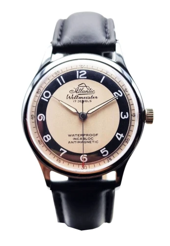 Piękny Atlantic Weltmeister 17 Jewels - profesjonalna renowacja!