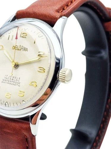 Zegarek Delbana vintage w stanie kolekcjonerskim