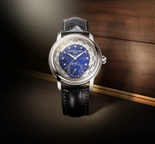 Zegarek Frederique Constant Manufacture Classic Worldtimer Limited Edition FC-718LA4H6 (FC718LA4H6)