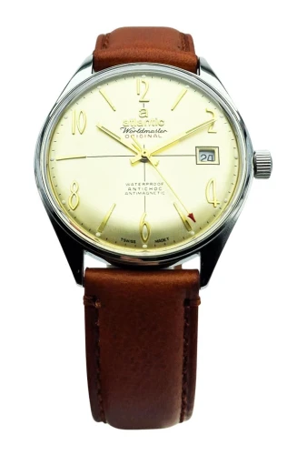 Atlantic Worldmaster Original 17 Jewels 969 - doskonały stan!
