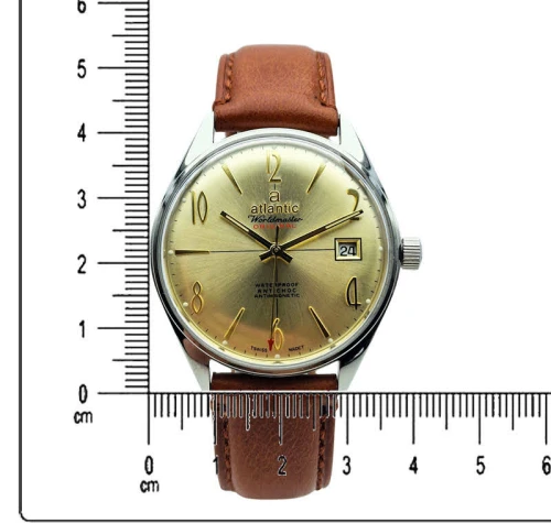 Atlantic Worldmaster Original 17 Jewels 969 - doskonały stan!