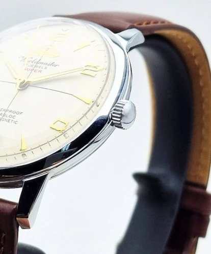 Atlantic Worldmaster Super 17 Jewels ETA 1113 - perfekcyjny stan!