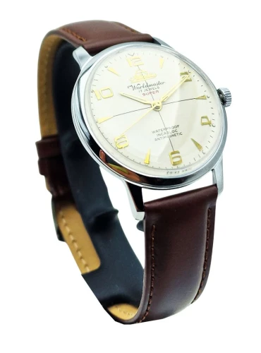 Atlantic Worldmaster Super 17 Jewels ETA 1113 - perfekcyjny stan!