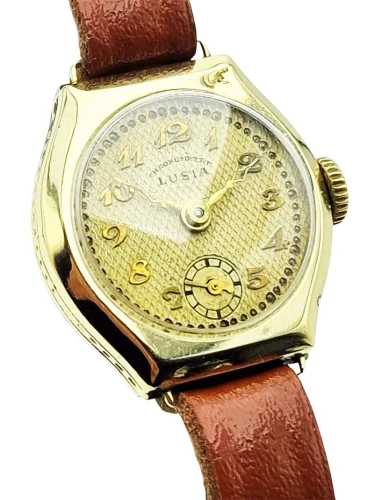 Damska złota Lusia Chronometre 14K 0.585 z lat 30. - doskonały stan!
