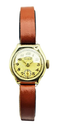 Damska złota Lusia Chronometre 14K 0.585 z lat 30. - doskonały stan!