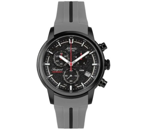 Zegarek Atlantic Seasport Chronograph 87461.46.61BKPU (874614661BKPU)