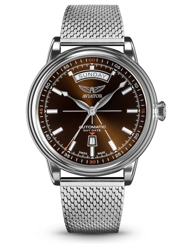 Zegarek Aviator Douglas Day Date V.3.20.0.140.5 (V32001405)