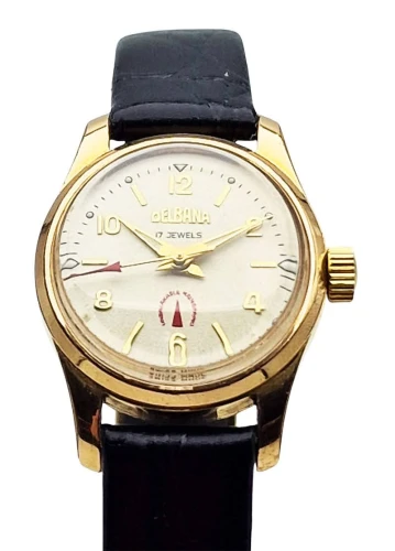 Damska Delbana 17 Jewels Cal. ETA 1170 z lat 50. - doskonały stan!
