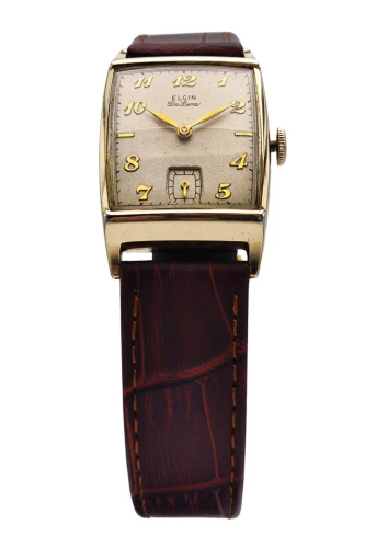 Pozłacany  damski ELGIN DELUXE