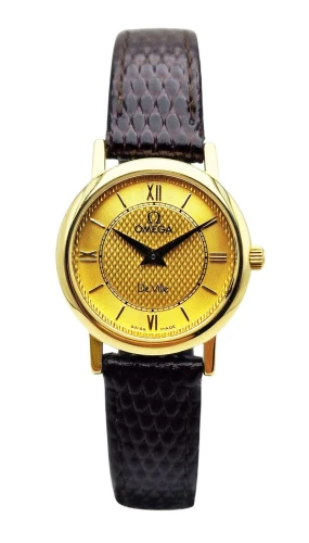 Piękna, złota 18K Omega De Ville z 1998r. - doskonały stan!