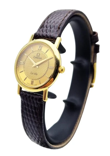 Piękna, złota 18K Omega De Ville z 1998r. - doskonały stan!