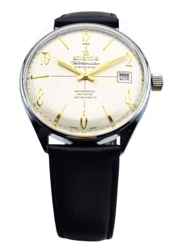 Szwajcarski mechanizm Atlantic 17 Jewels cal FHF 969 oryginalny